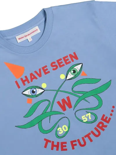 Walter Van Beirendonck I Have Seen The Future T-shirt In Blue