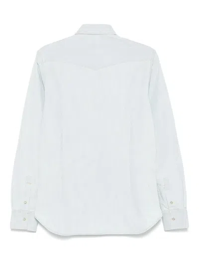 Tintoria Mattei Denim Shirt In Blue