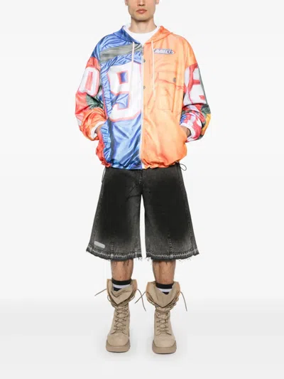 Pdf Patchwork Jacket In Orange
