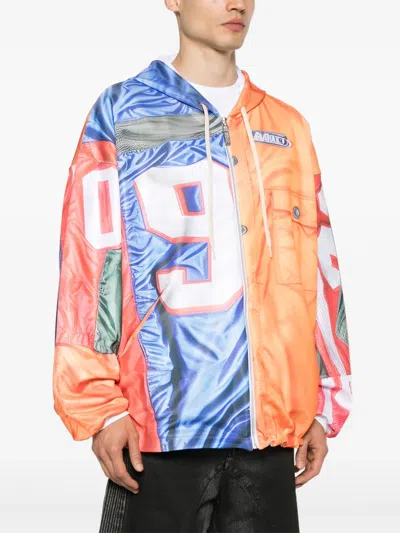 Pdf Patchwork Jacket In Orange