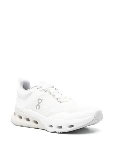 On Running Cloudnova X Sneakers In Neutral