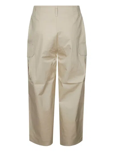 Alpha Studio Straight-leg Trousers In Neutrals