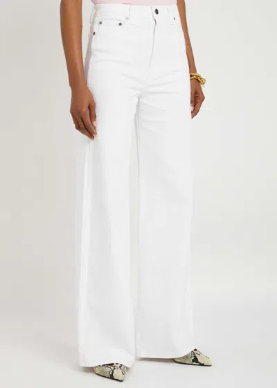 Khaite Bonnie Jeans In White