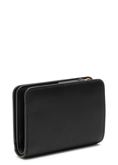 Marc Jacobs The J Marc Mini Compact Wallet In Black