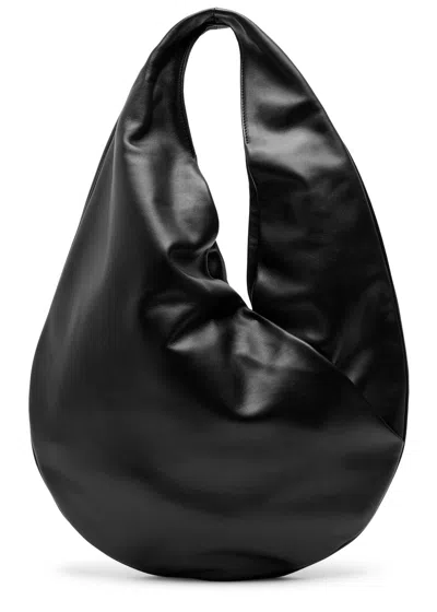 Aesther Ekme Ora Mini Bag In Black Leather In Black