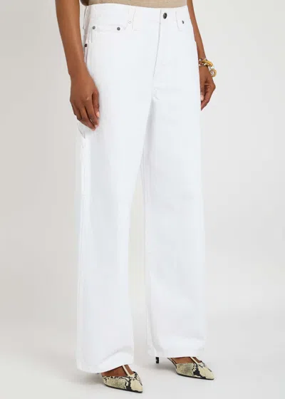 Khaite Bonnie Jeans In White
