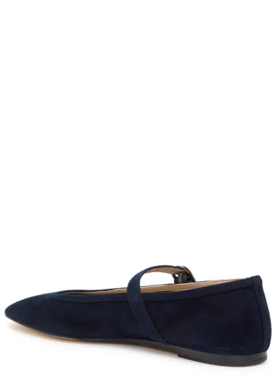 LE MONDE BERYL LE MONDE BERYL VELVET MARY JANE FLATS 