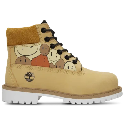 Timberland Boys Preschool   Premium 6" Waterproof Boots In Medium Yellow/medium Yellow