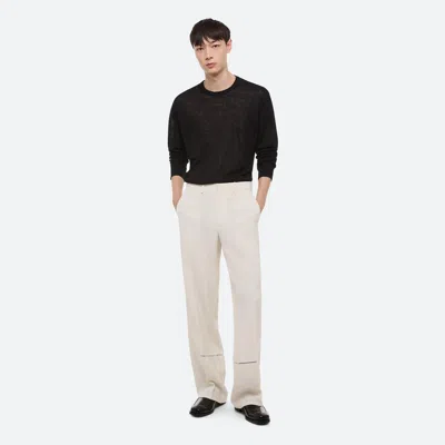 Helmut Lang Border Carpenter Trousers In Antique White