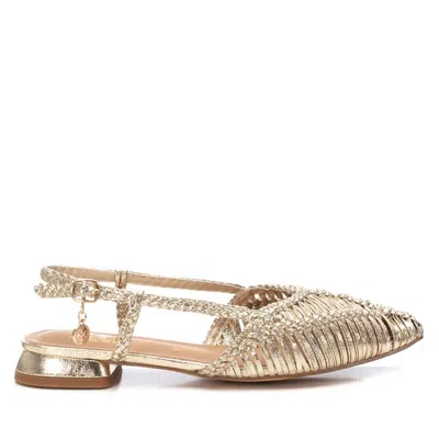 Xti Women's Braided Slingback Flats By  In Gold