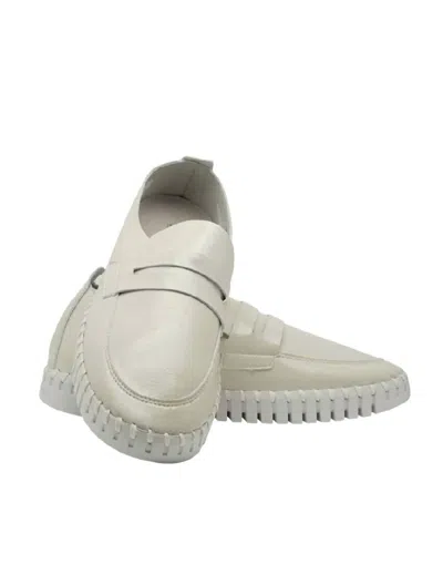 Ilse Jacobsen Tulip 3865 Milk Creme Flat Shoes In Multi