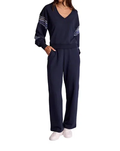 Sundays Mani Pants In Navy In Blue