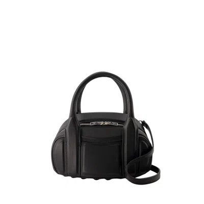 Alexander Wang Women Black Nappa Leather Roc Small Handbag In Black