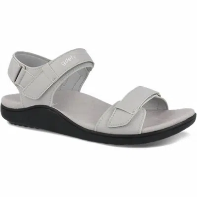 Gravity Defyer Women's Hilnor Sandals In Gray In Grey
