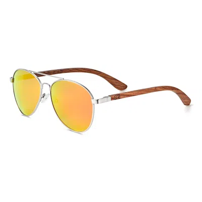 Earth Wood Sayulita Polarized Sunglasses In Multi