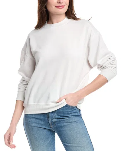 Splendid Tia Supersoft Sweatshirt In White