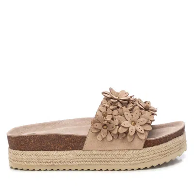 Xti Women's Jute Wrapped Platform Sandals Refresh By  In Beige