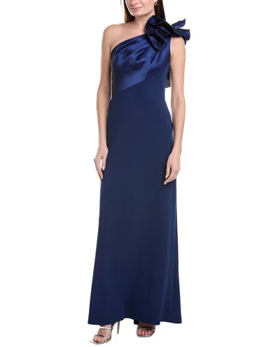 Tadashi Shoji Gown In Blue