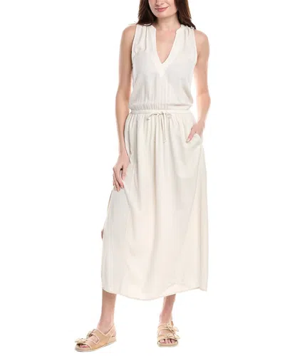 Splendid Lennon Sleeveless Maxi Dress In White