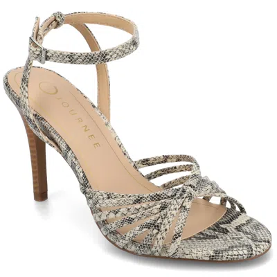 Journee Collection Vanita Stiletto Sandal In Multi