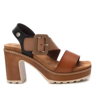 Xti Women's Fashion Heeled Sandals Refresh By  In Brown