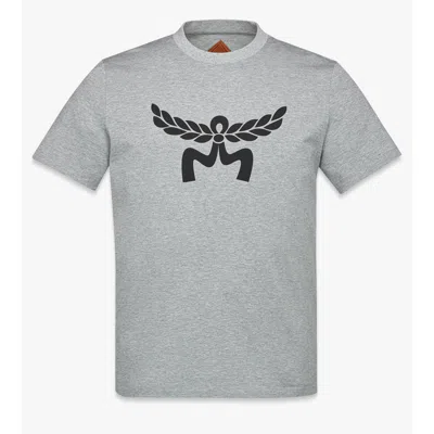 Mcm Laurel Logo Print T-shirt In Organic Cotton In Multi