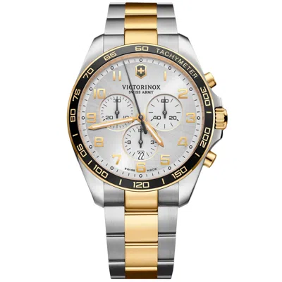 Victorinox Men Field Force Watch In Silver