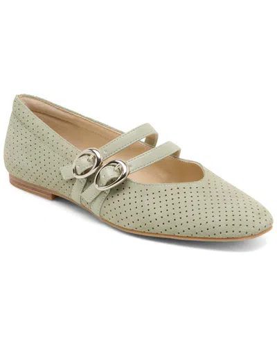 Dolce Vita Arayna Suede Flat In Blue