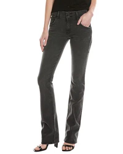 Hudson Jeans Beth Mid-rise Granite Baby Boot Jean In Black