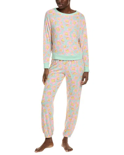 Honeydew Intimates 2pc Star Seeker Brushed Jersey Lounge Set In Multi
