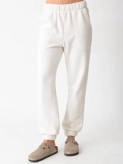 Electric & Rose Hayden Sweatpant In Ivory In Multi