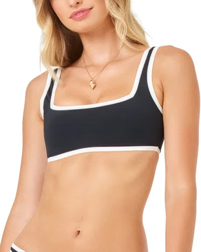 L*space Fused Ace Swim Top In Black