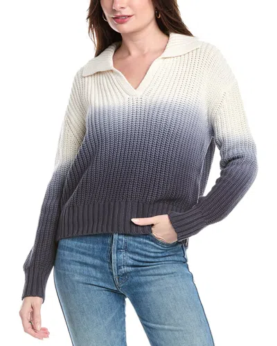 Splendid Raya Polo Sweater In White