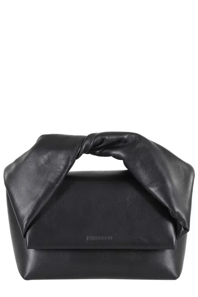 Shop Jw Anderson Midi Twister Bag In Black