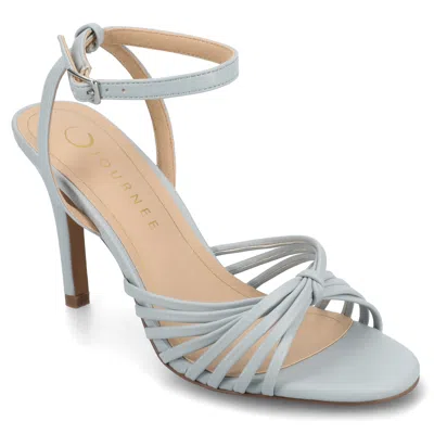 Journee Collection Vanita Stiletto Sandal In Blue