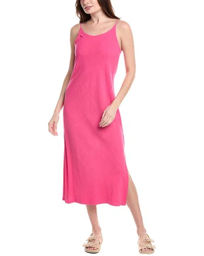 Splendid Breeze Linen-blend Maxi Dress In Purple