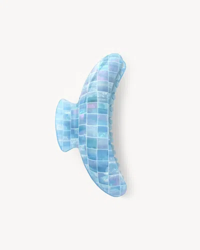 Machete Jumbo Heirloom Claw In Blue Shell Checker In Multi
