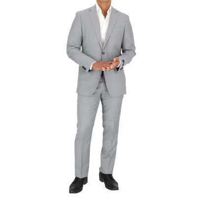 Cavalli Class Mens Light Grey Suit In Grey