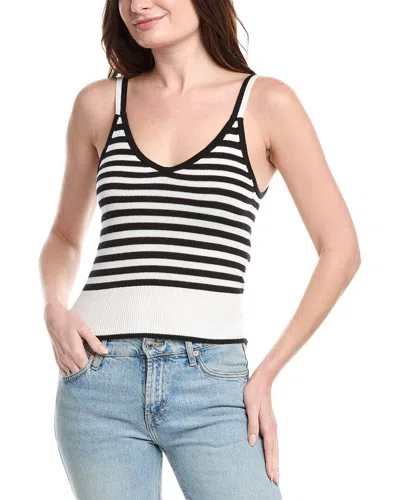 Splendid Santina Wool & Silk-blend Sweater Tank In White