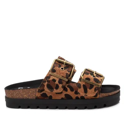 Xti Women's Footbed Sandals Refresh By  In Brown