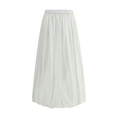 Pinko Jupe Boule Longue In White
