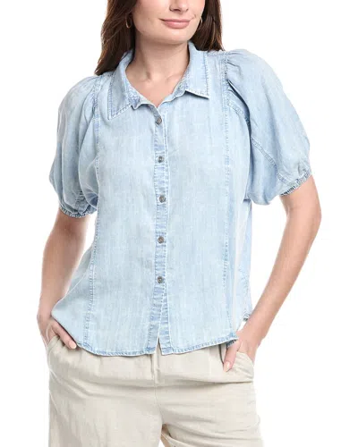Splendid Violet Indigo Blouse In Blue