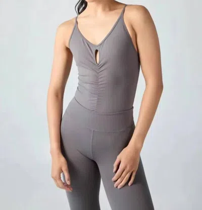 Daughter Lessons Core Bodysuit In Dusk In Blue