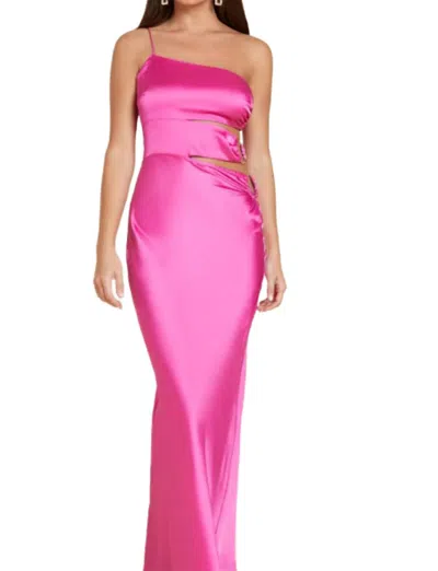 Runaway Sawyer Maxi Dress In Orchid Pink In Pink