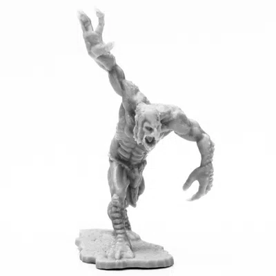 Reaper Miniatures Bones Black Moor Troll Miniatures & Miniature Games