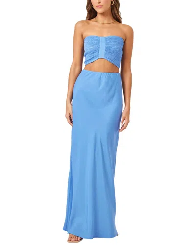 L*space Summer Feels Tube Top In Green