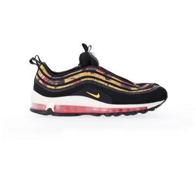 Nike Air Max 97 Se Floral Sneakers In Black Synthetics In Black Synthetic In Black