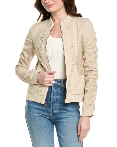 Xcvi Wearables Orrick Bomber Jacket In White