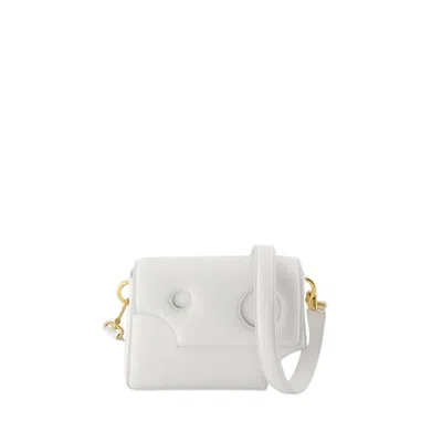 Off-white Burrow Leather Bag In White