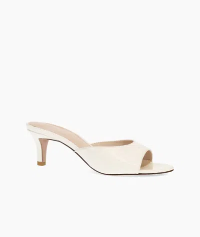 Pelle Moda Women's Balin Kitten Heel In White Patent In Multi